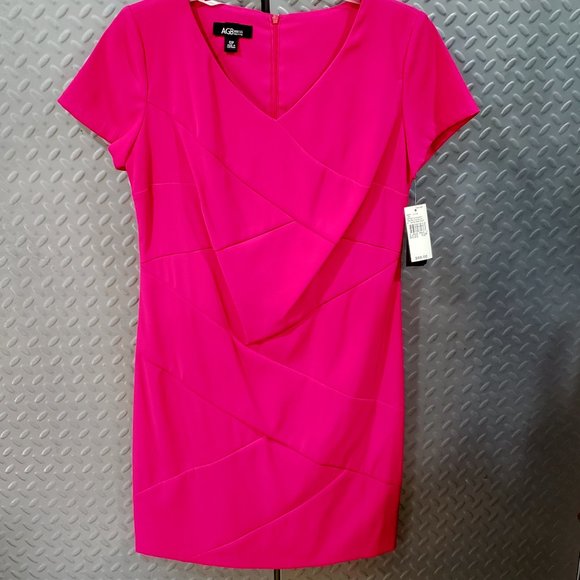 AGB Dresses & Skirts - NWT AGB Stunning Fuschia Pop - (12P)